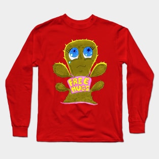 Free Hugs Cactus Long Sleeve T-Shirt